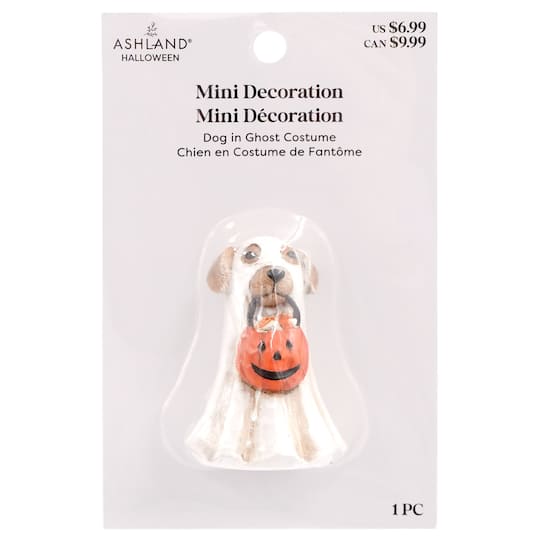 Mini Dog in Ghost Costume by Ashland®